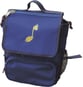 BACKPACKSMALL BLUE/YELLOW NOTE